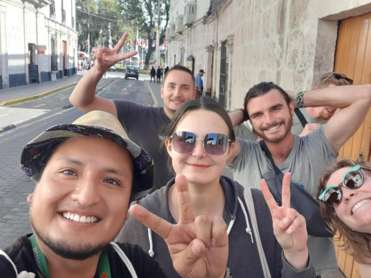 Orkkowasi Backpackers Hotel Arequipa Bagian luar foto